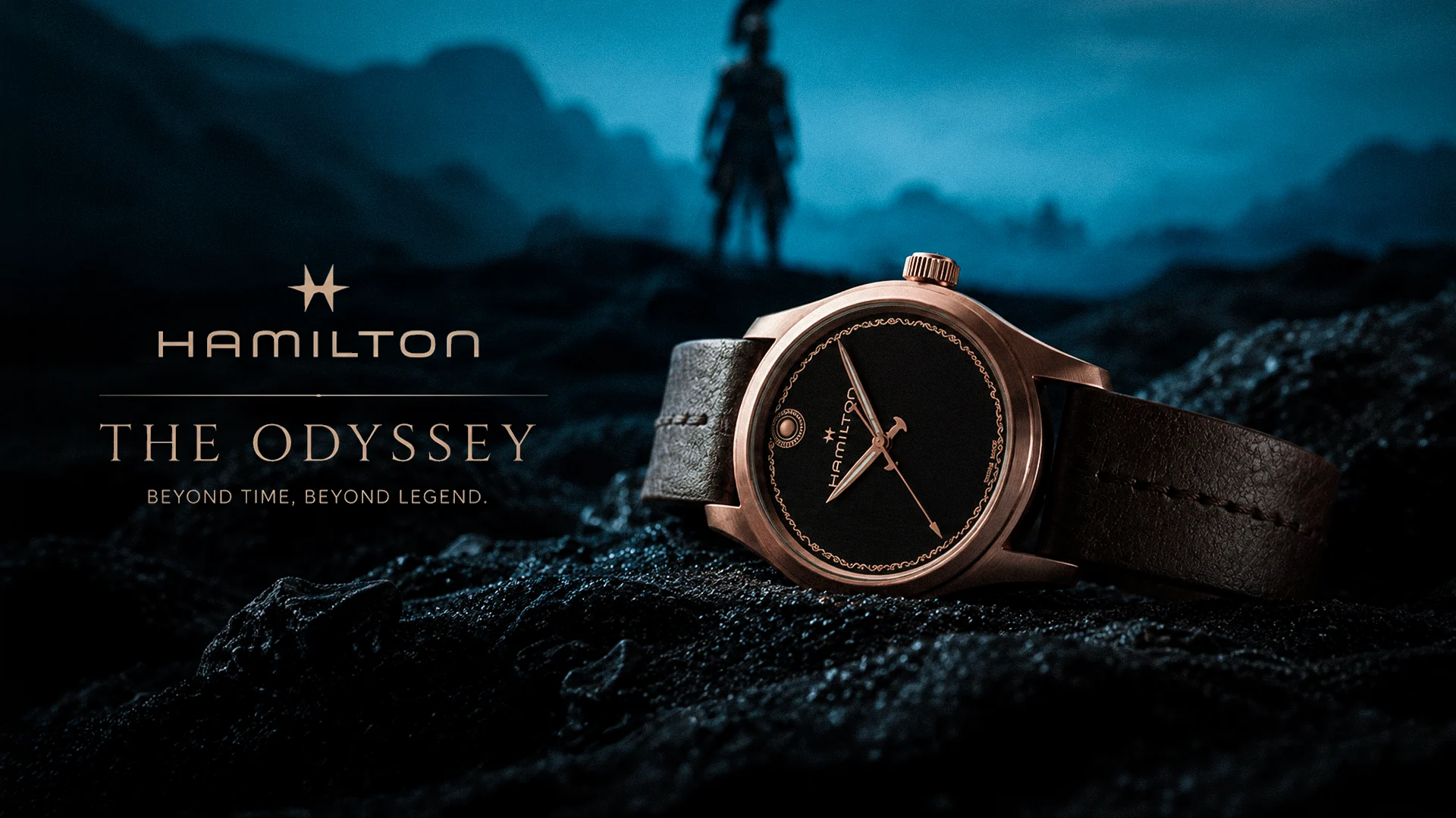 Hamilton The Odyssey kampanya kapanış karesi